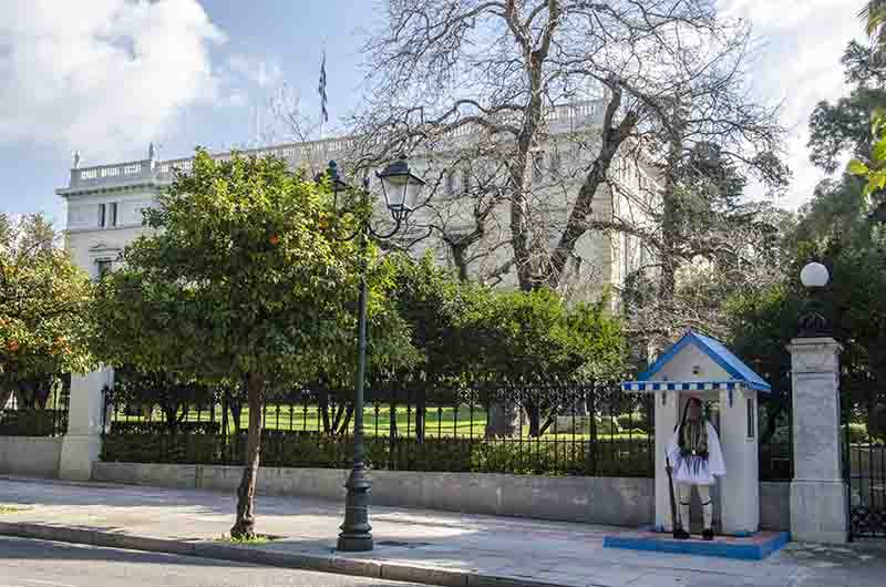 133 - Grecia - Atenas - palacio Presidencial